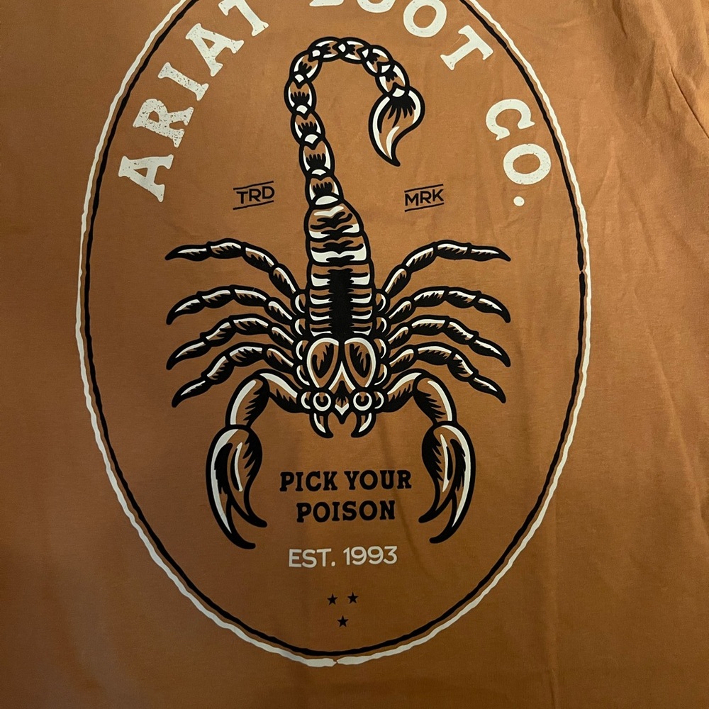 Ariat Brown Scorpion T-Shirt